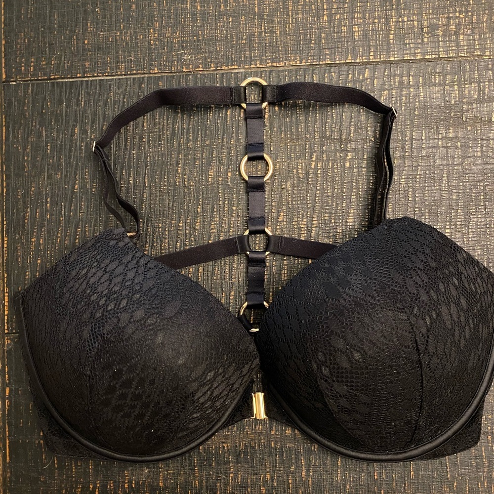 Strappy Victoria’s Secret front close bra
